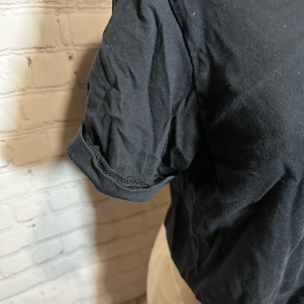 Adidas Adicilor Essentials Women's Black Crop Top - Picture 5 of 7